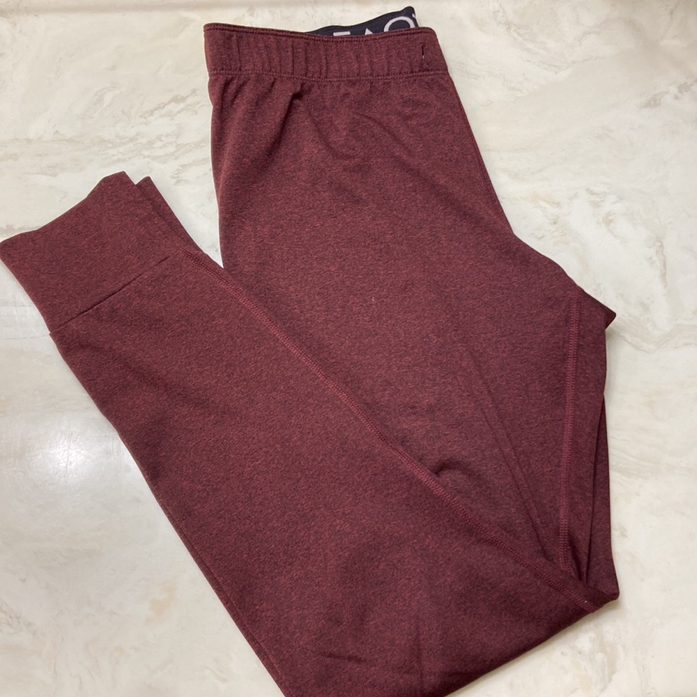 Aeropostale Love Love Dream burgundy joggers size M